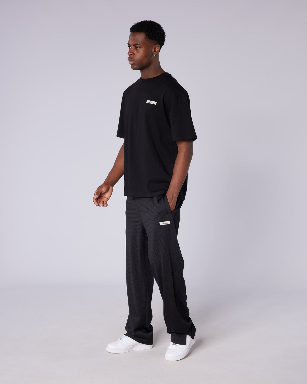 Mercier Black Fracture Pants