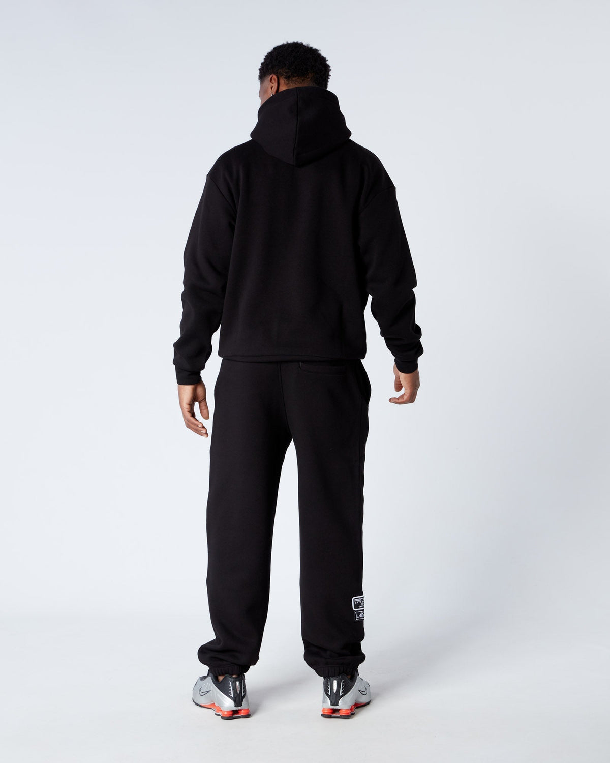 Mercier Black Relaxed OG Mono Hoodie