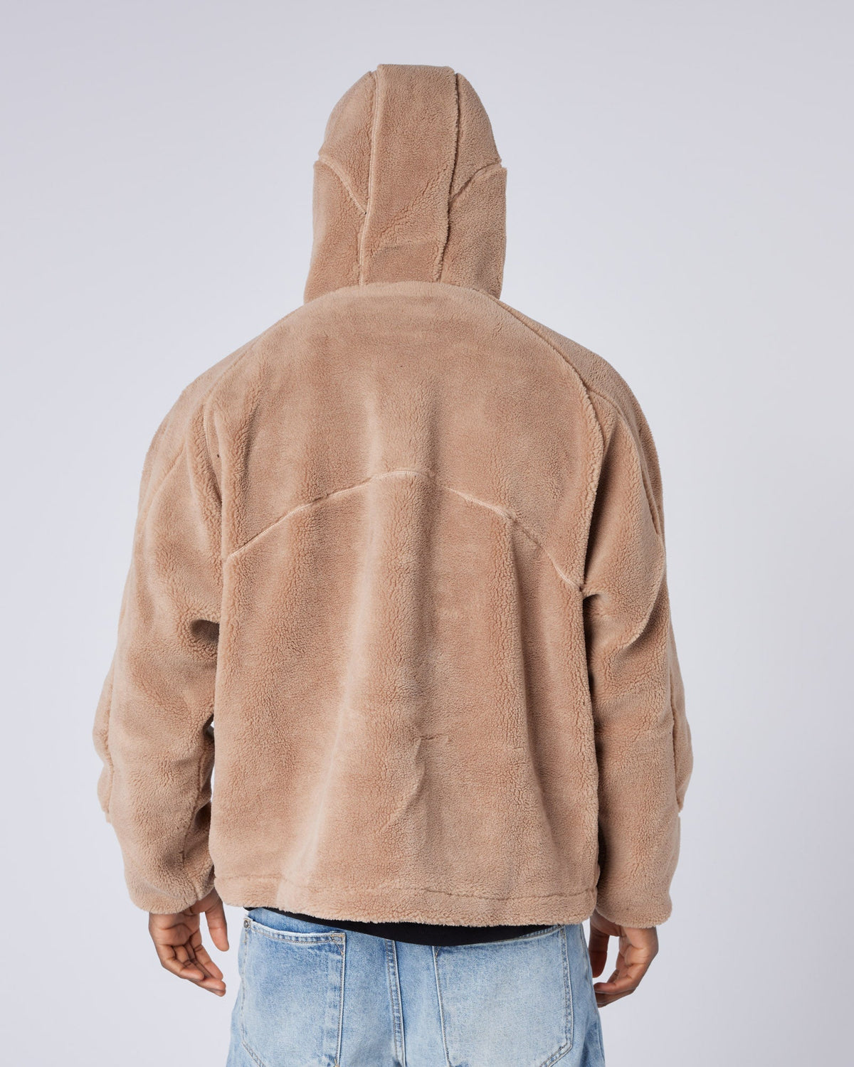 Mercier Brown Tempo Borg Jacket