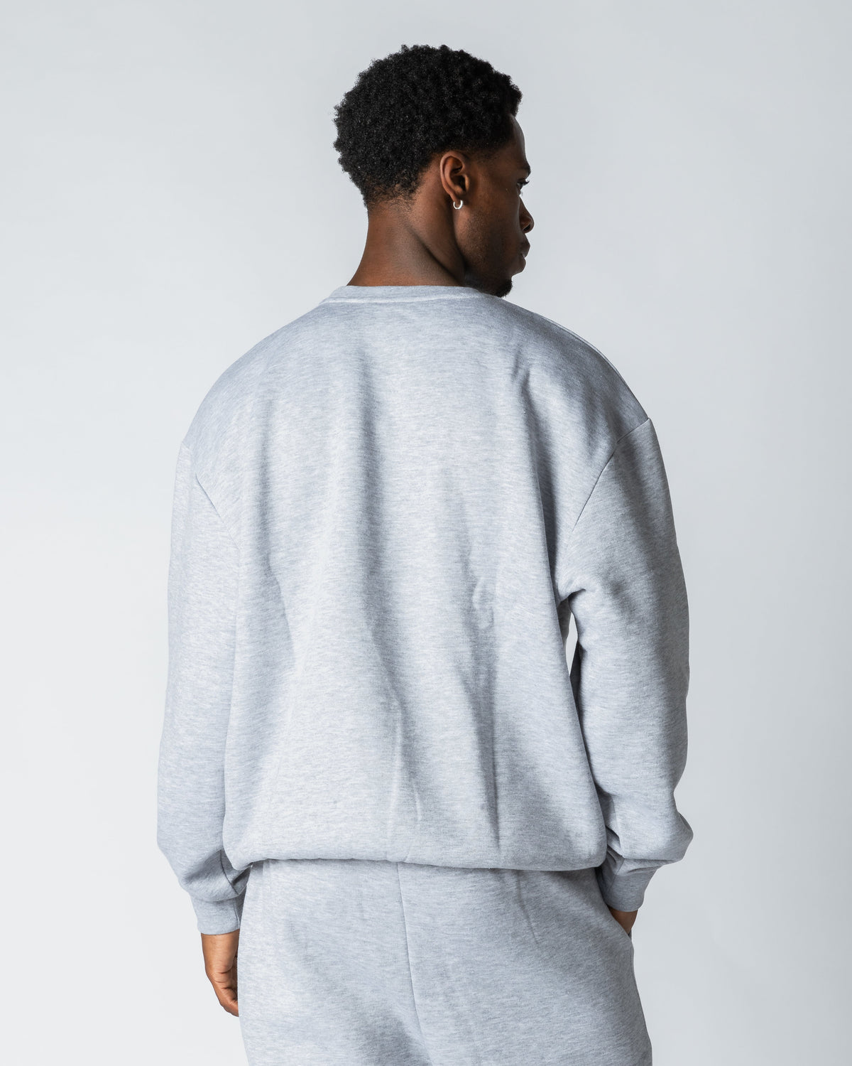 Mercier Grey Marl Relaxed OG Crewneck