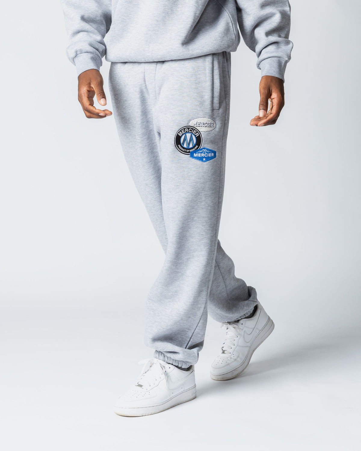 Mercier Grey Marl Relaxed OG Joggers