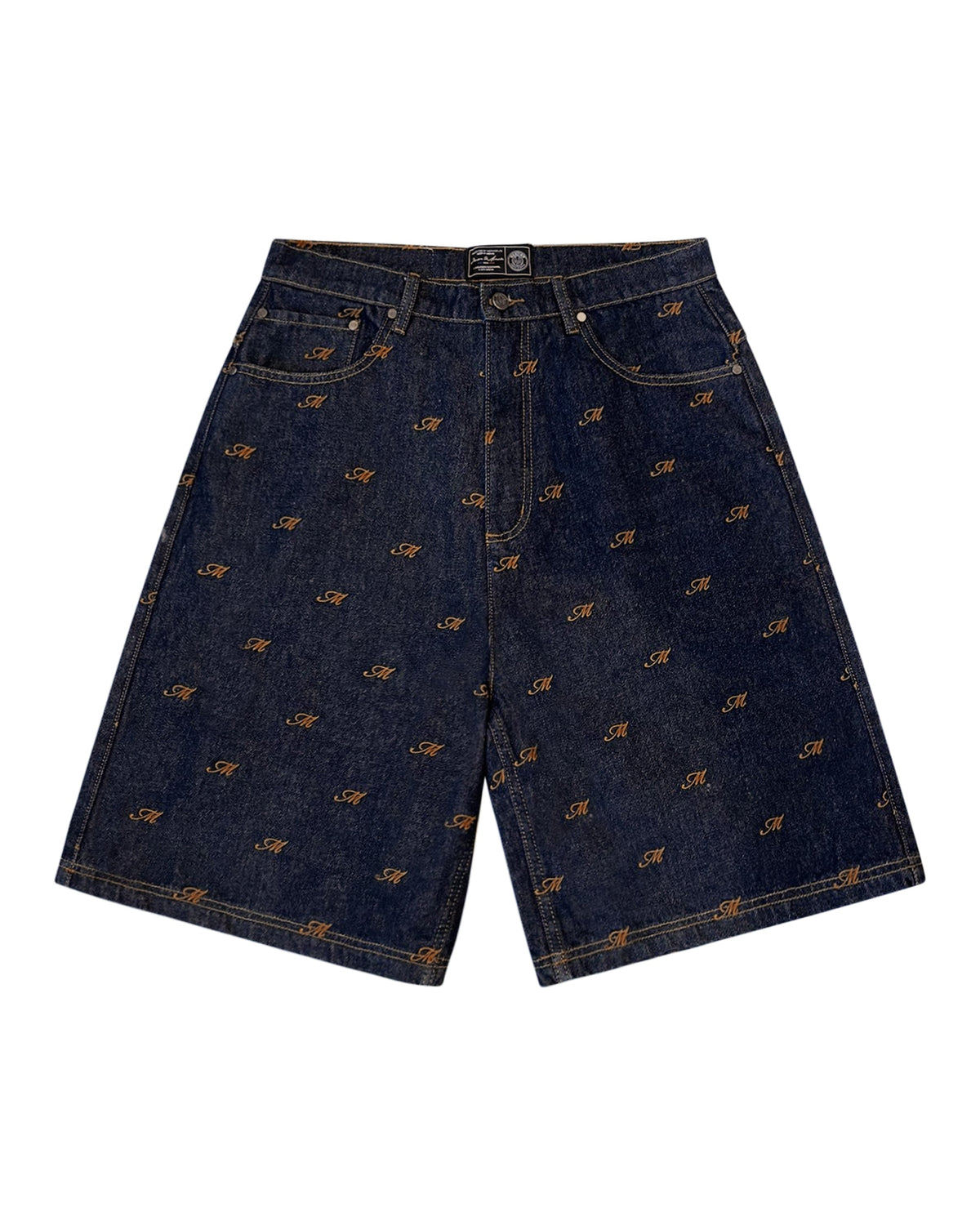 Mercier Jellingham dark blue denim jort