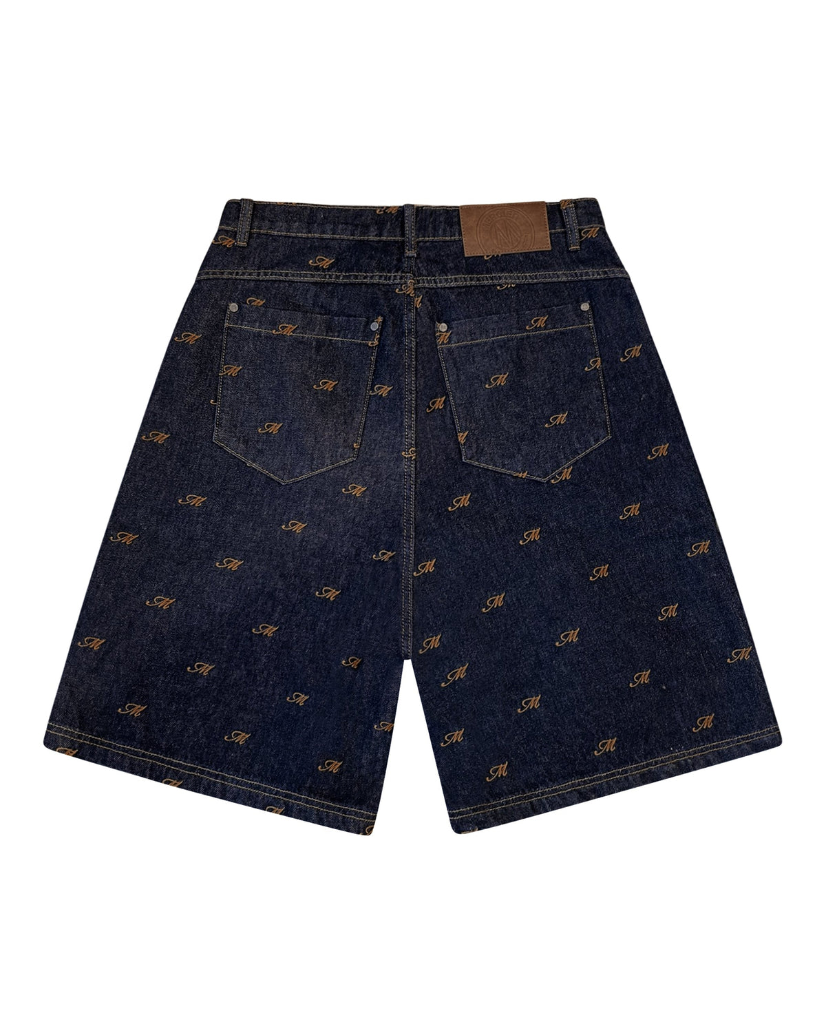 Mercier Jellingham dark blue denim jort