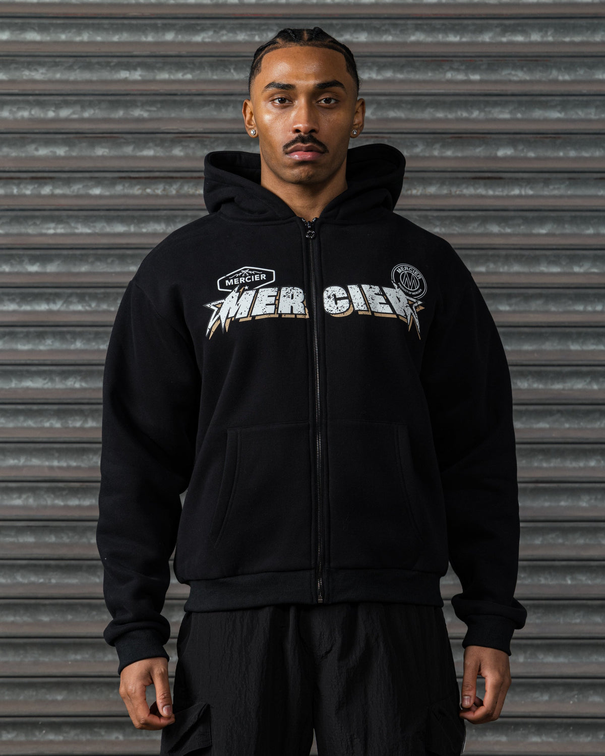 Mercier Stinger black hoodie