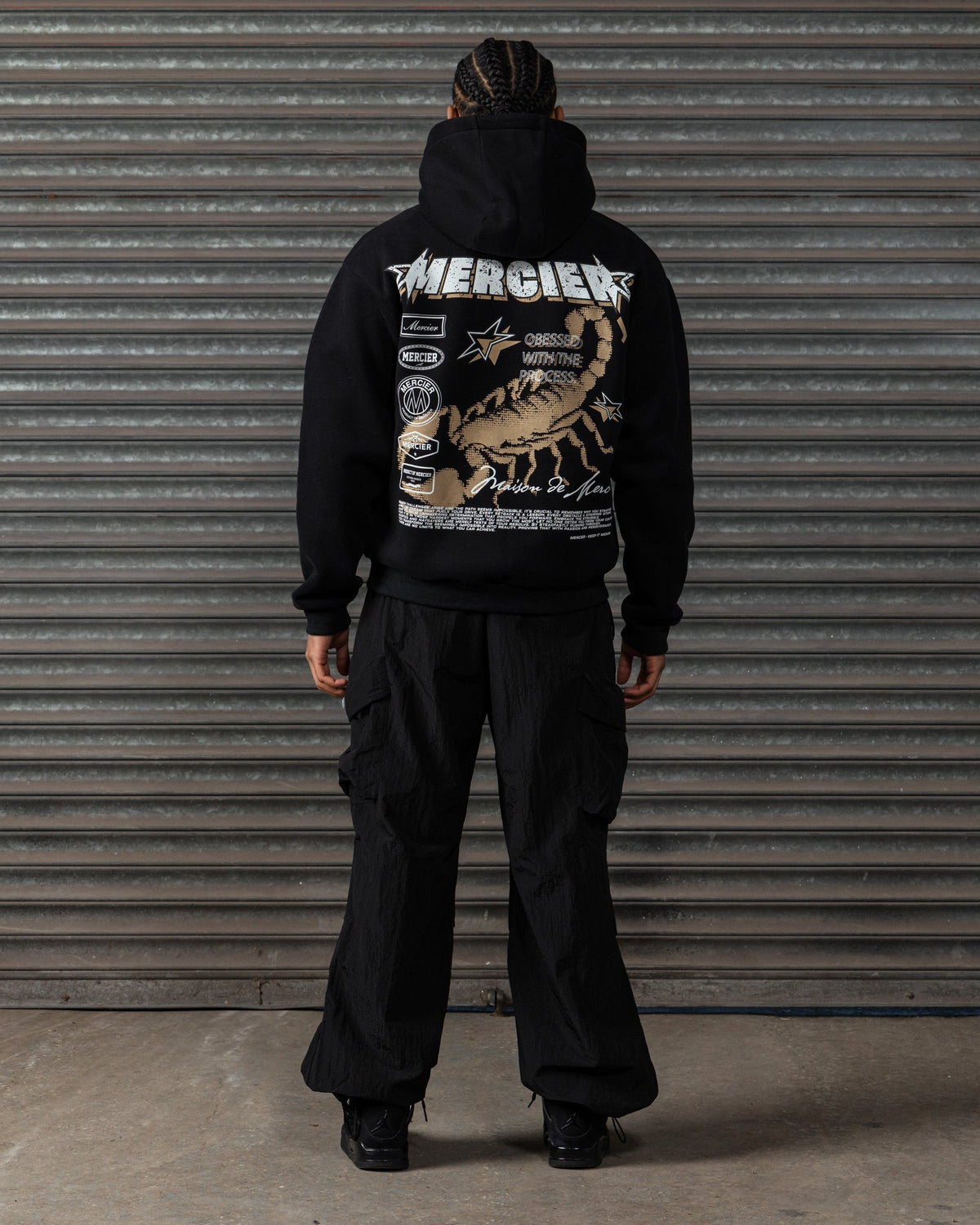 Mercier Stinger black hoodie