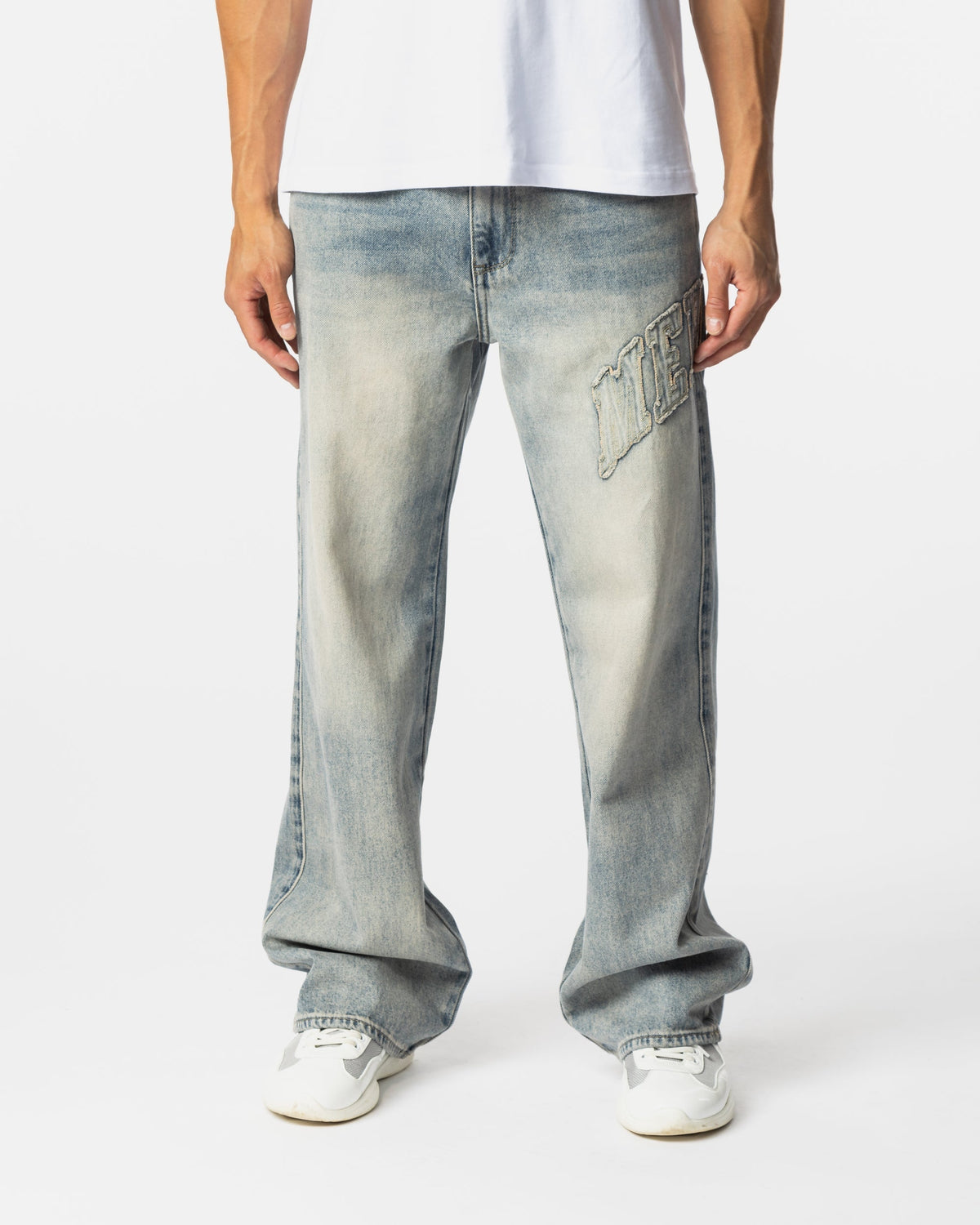 Mercier Vintage Blue Speedway Denim Jeans