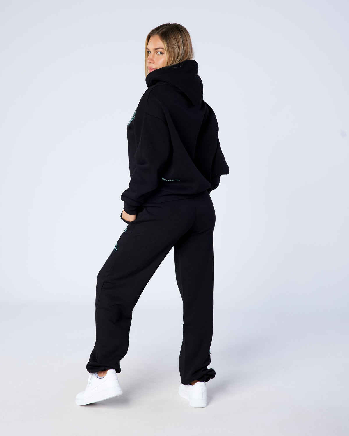 Mercier Women's Black Tiffany OG Badge Joggers