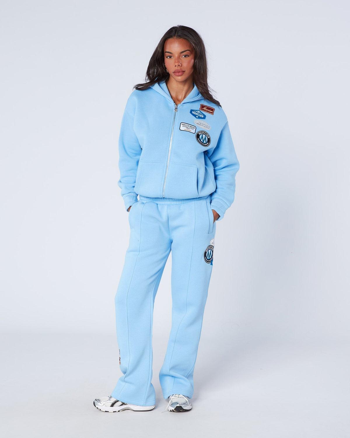 Mercier Women's Blue OG Balloon Hoodie