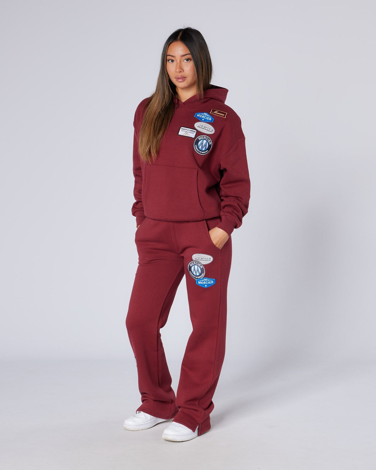 Mercier Women's Cabernet Relaxed OG Badge Joggers