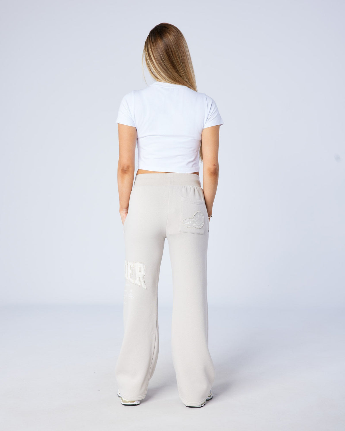 Mercier Women's White City Dream Baby Tee