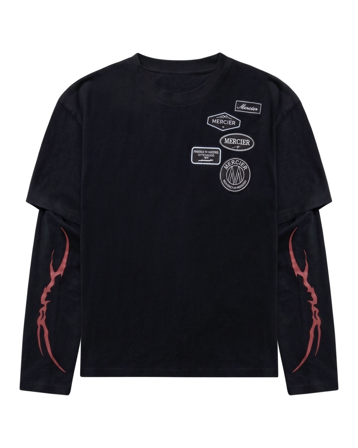 Mercier black OG Lightening faux layer top