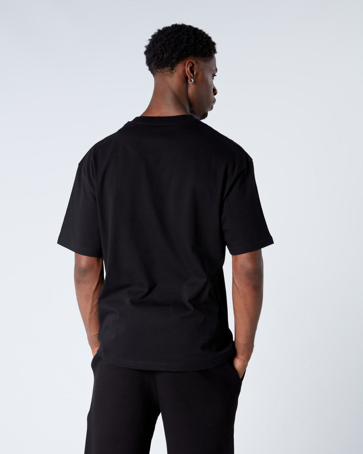 Mercier black OG badge drop t-shirt