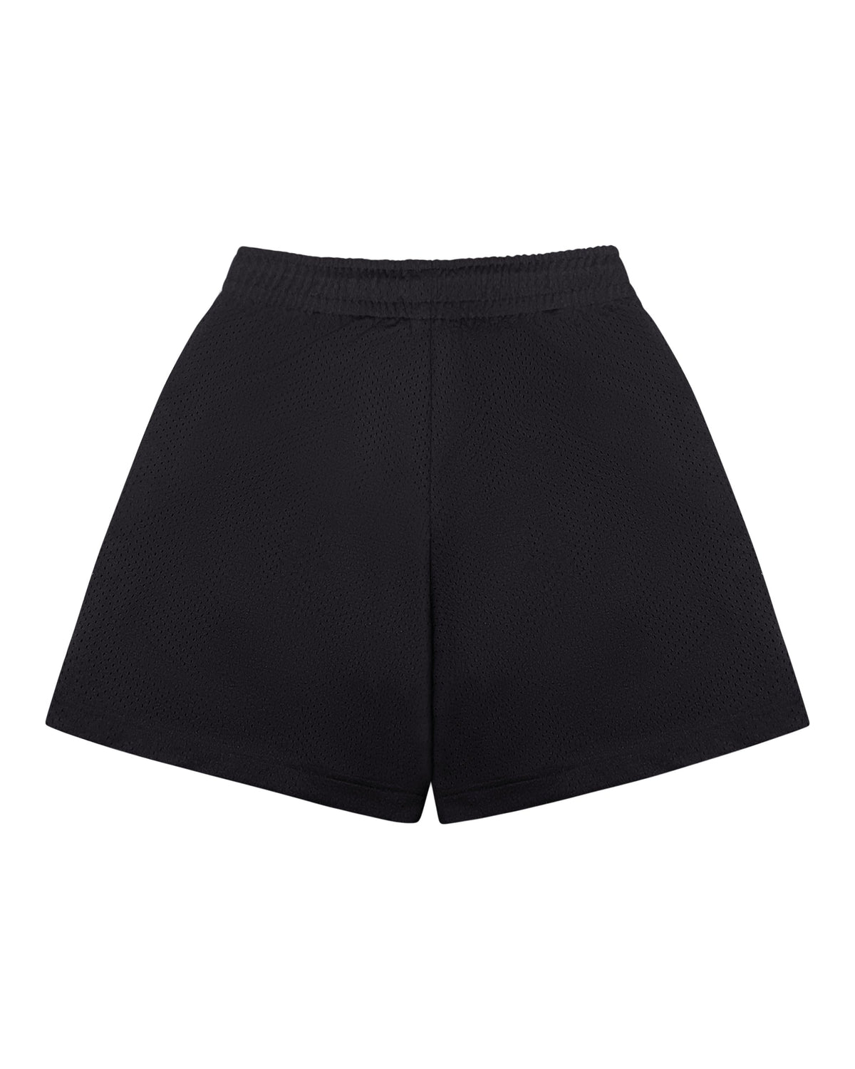 Mercier black Pin Up Airtex badge shorts