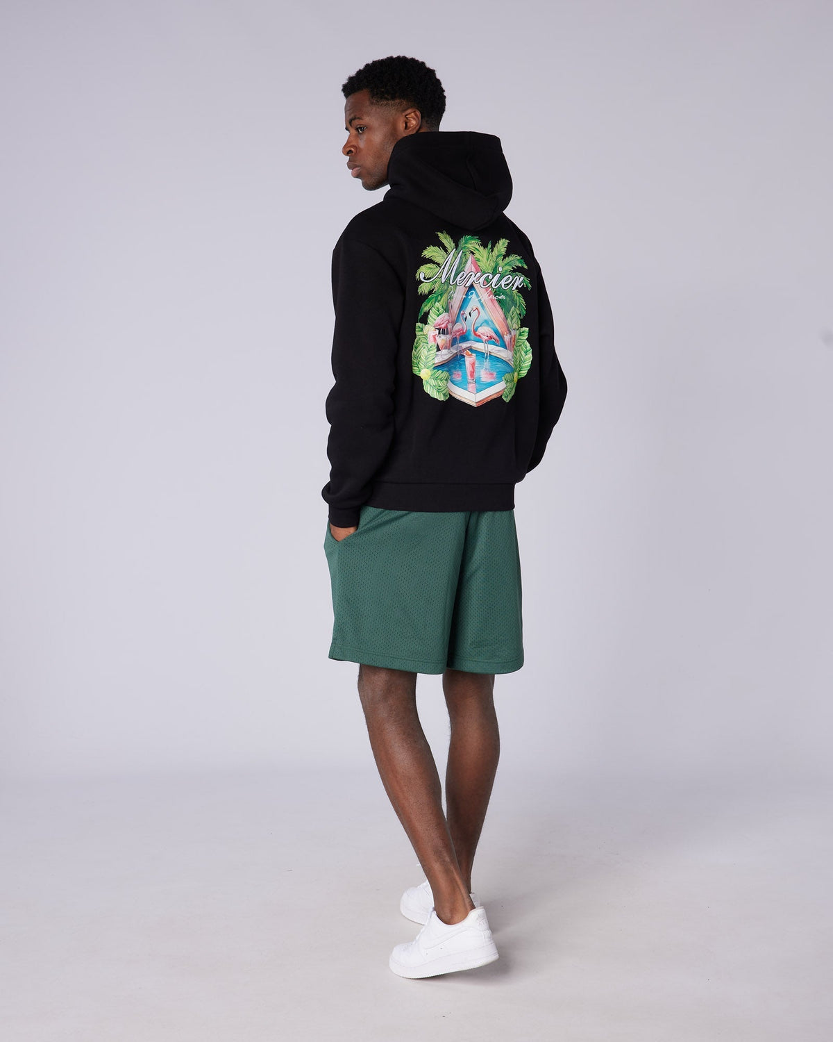 Mercier black Prism Serve hoodie