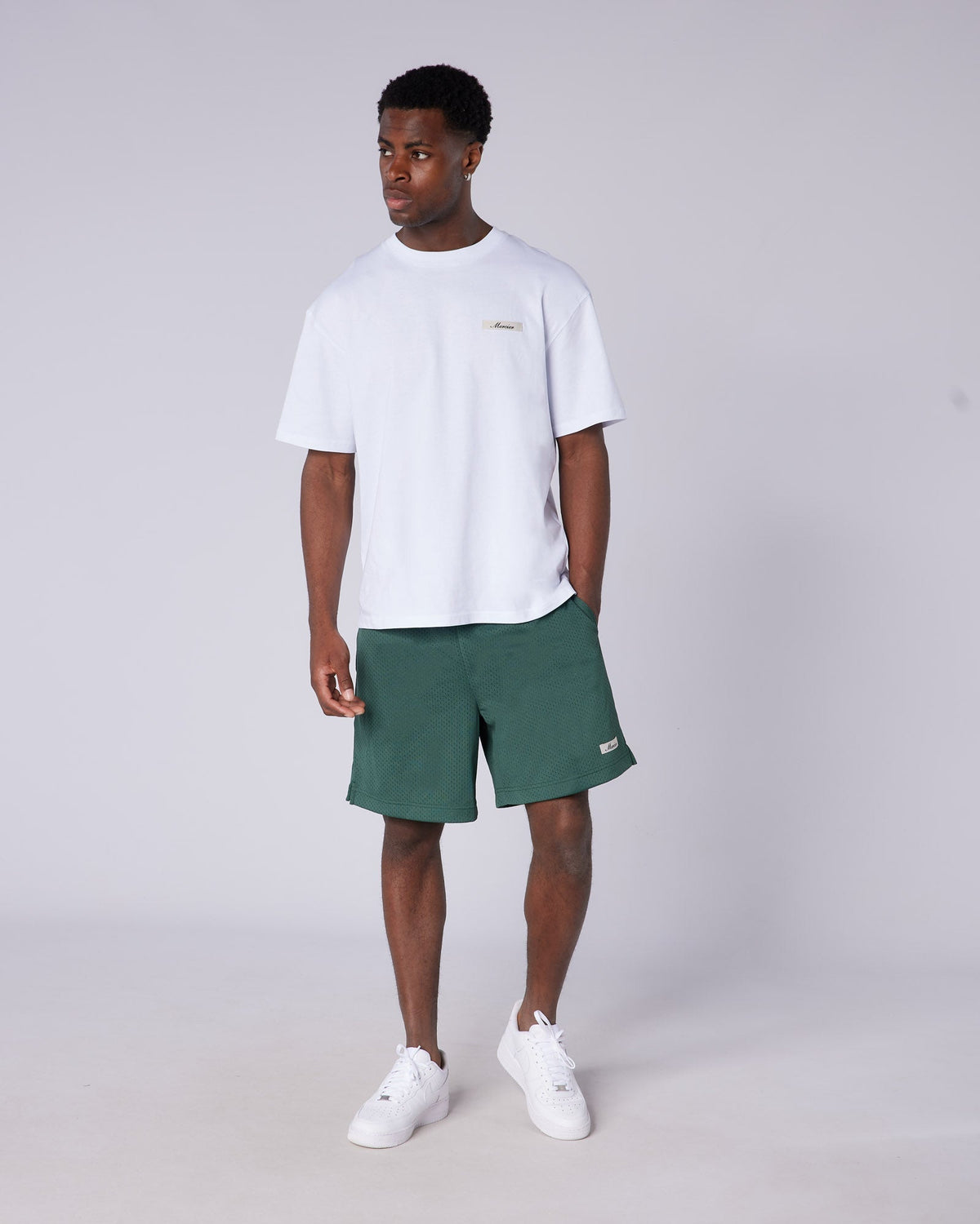 Mercier green Fracture shorts