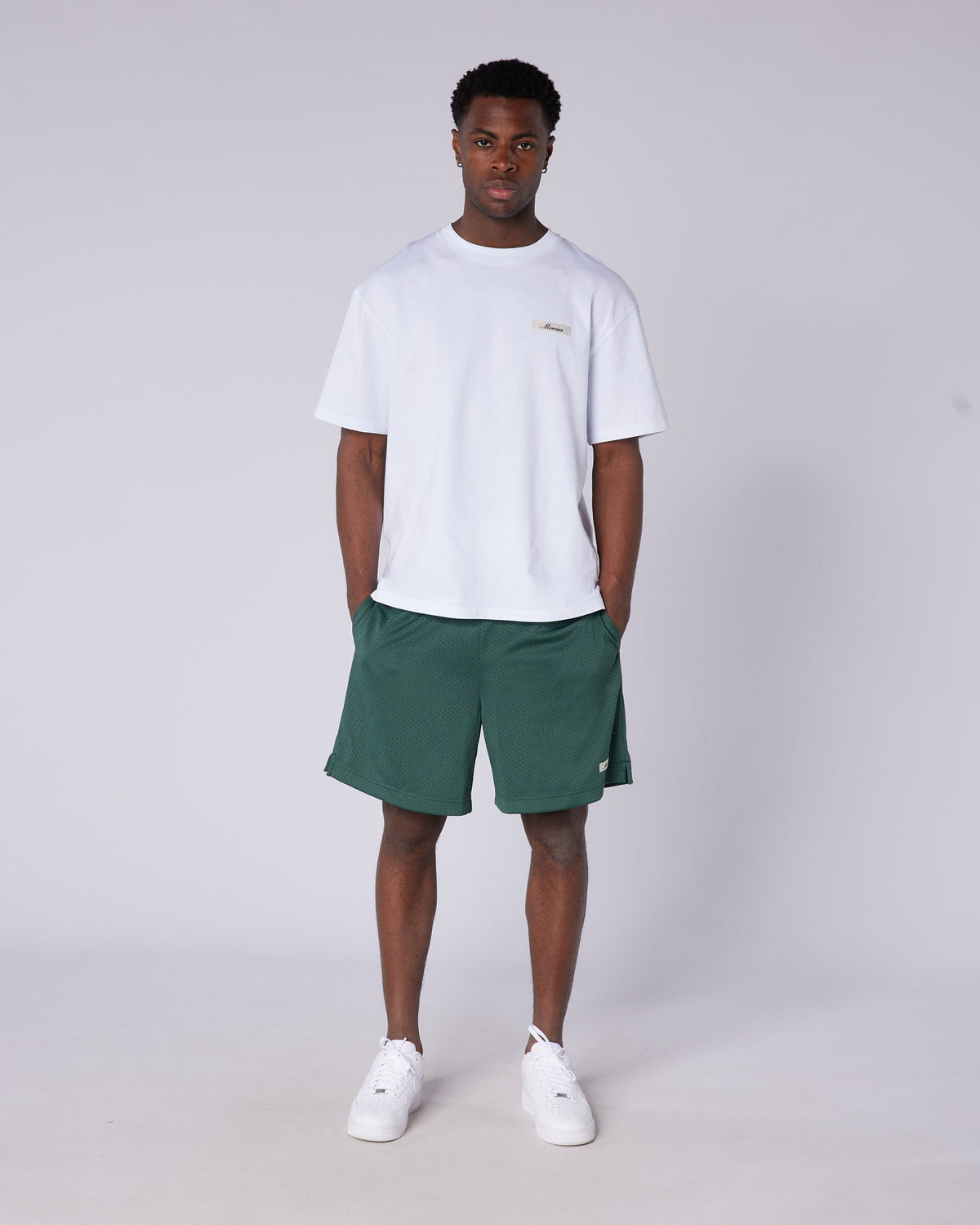 Mercier green Fracture shorts