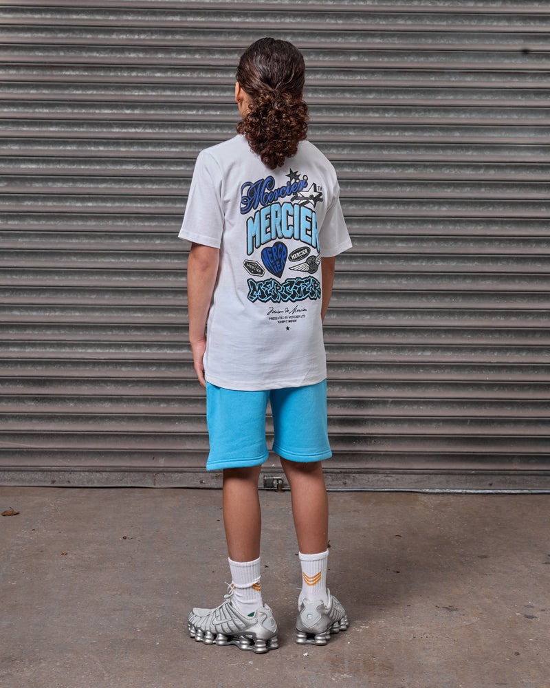 Mercier junior blue Guerrilla shorts