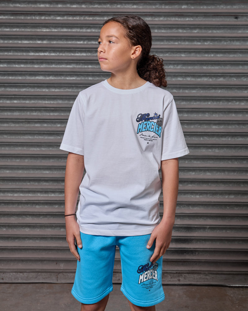 Mercier junior white Guerrilla t-shirt