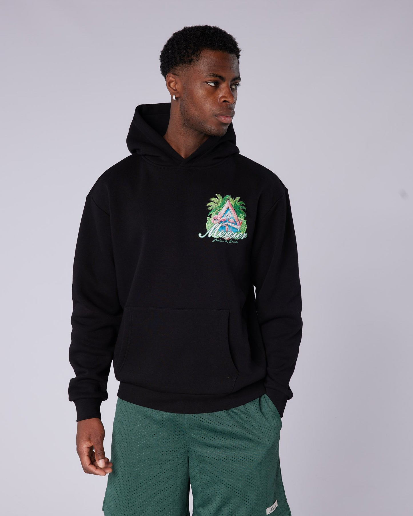 Prism Serve Hoodie Black