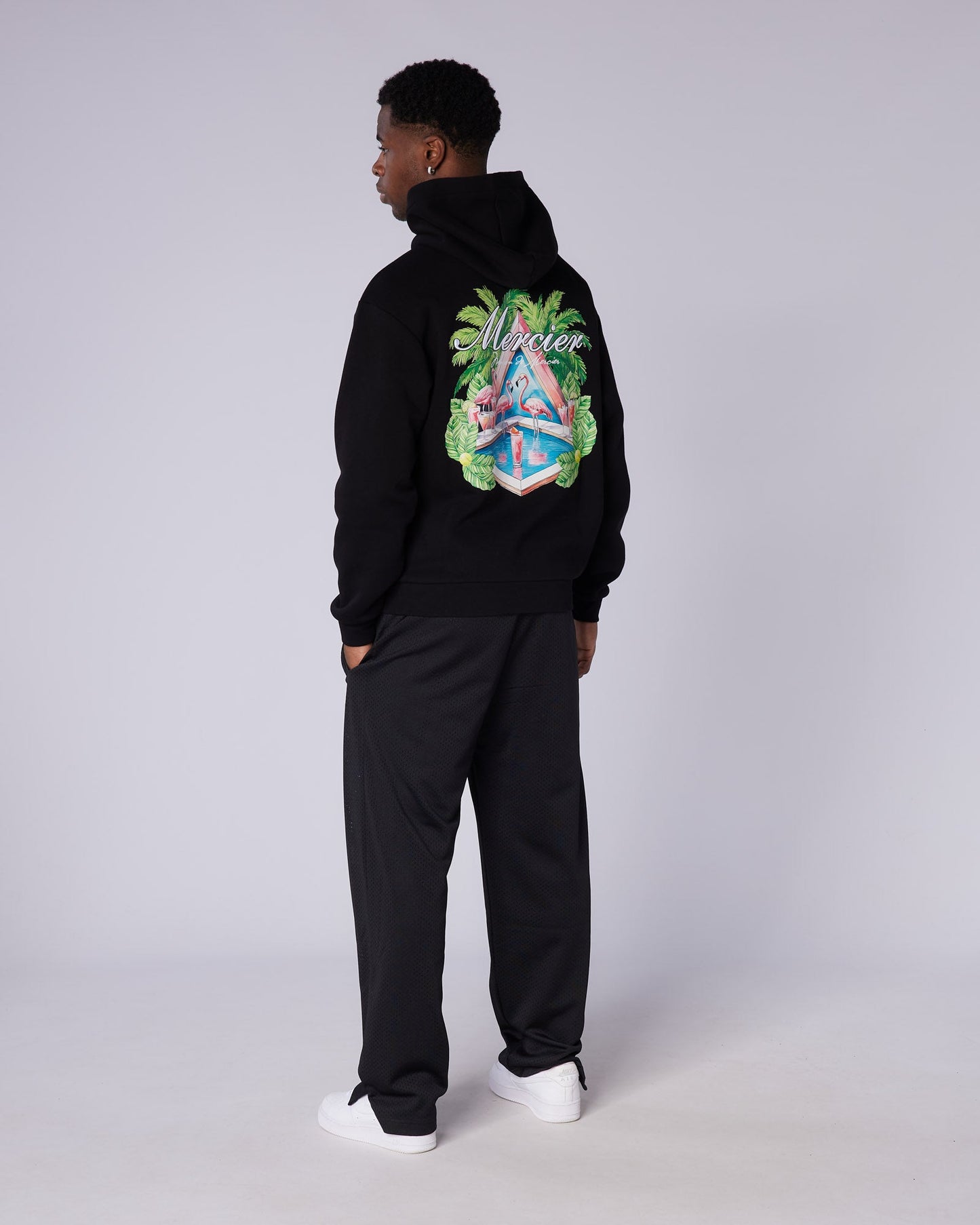 Prism Serve Hoodie Black
