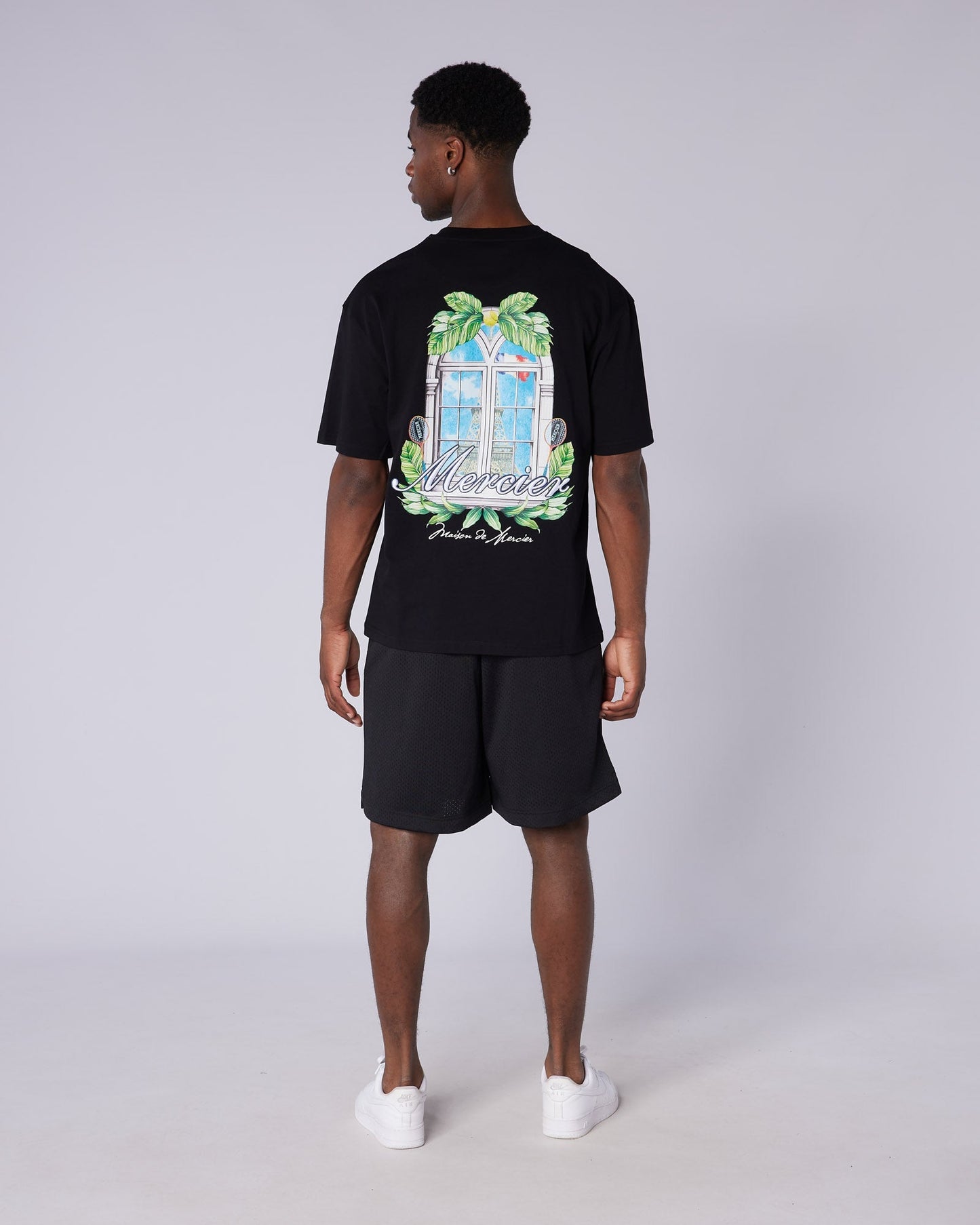 Balcony Serve Tshirt Black