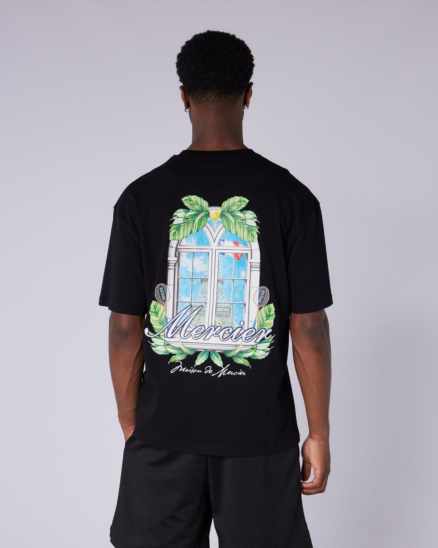 Balcony Serve Tshirt Black