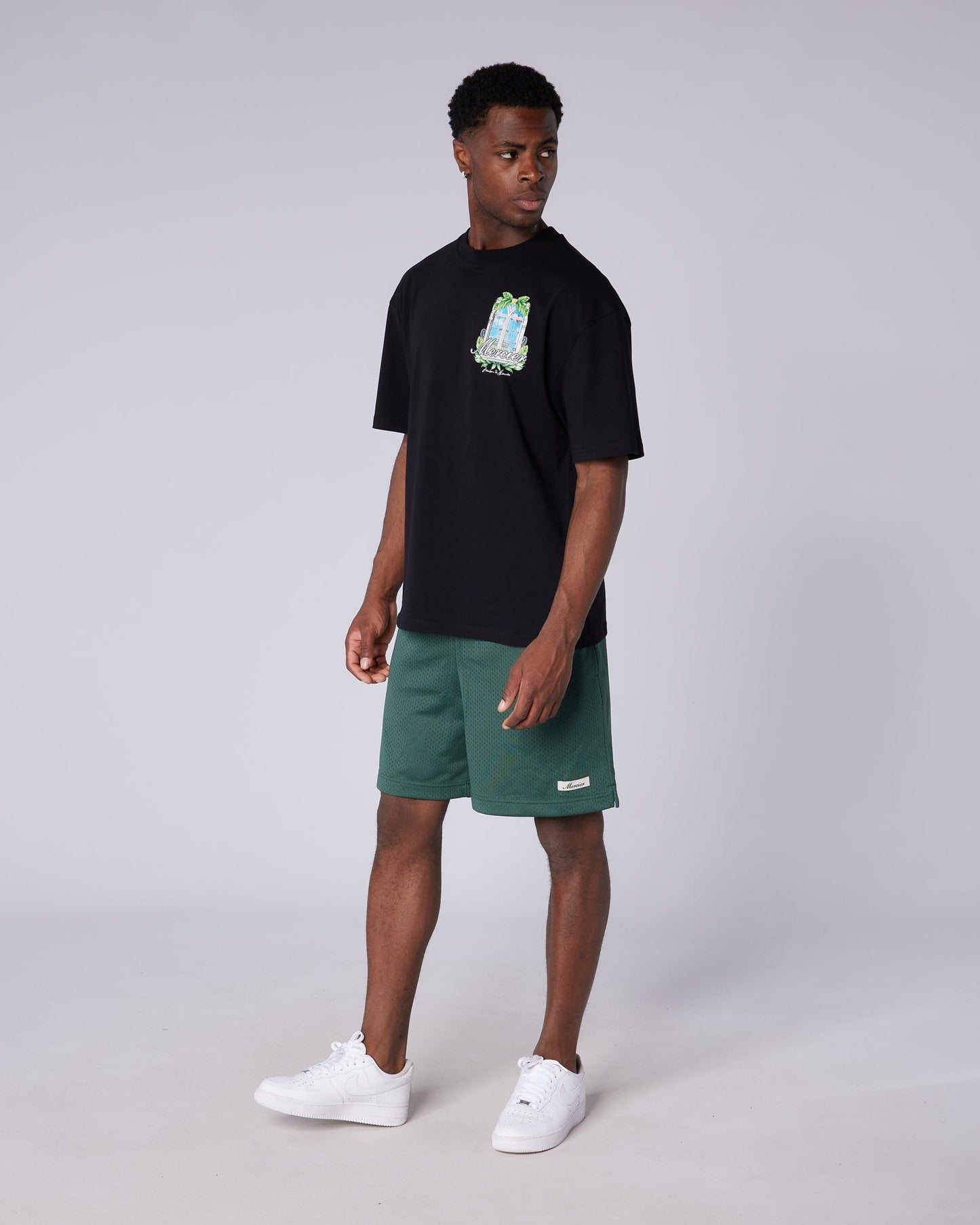 Balcony Serve Tshirt Black