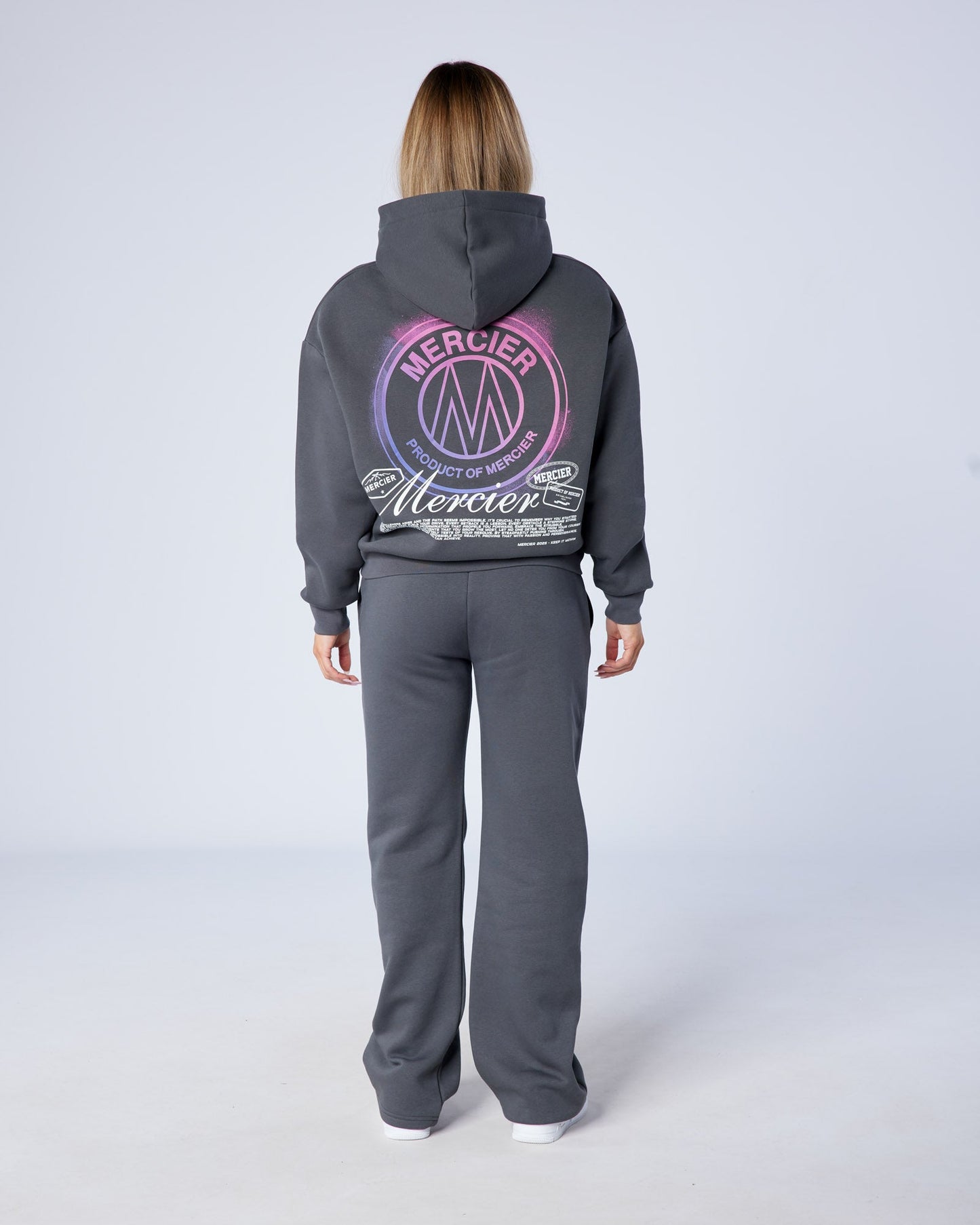 Womens Poster Joggers Charcoal