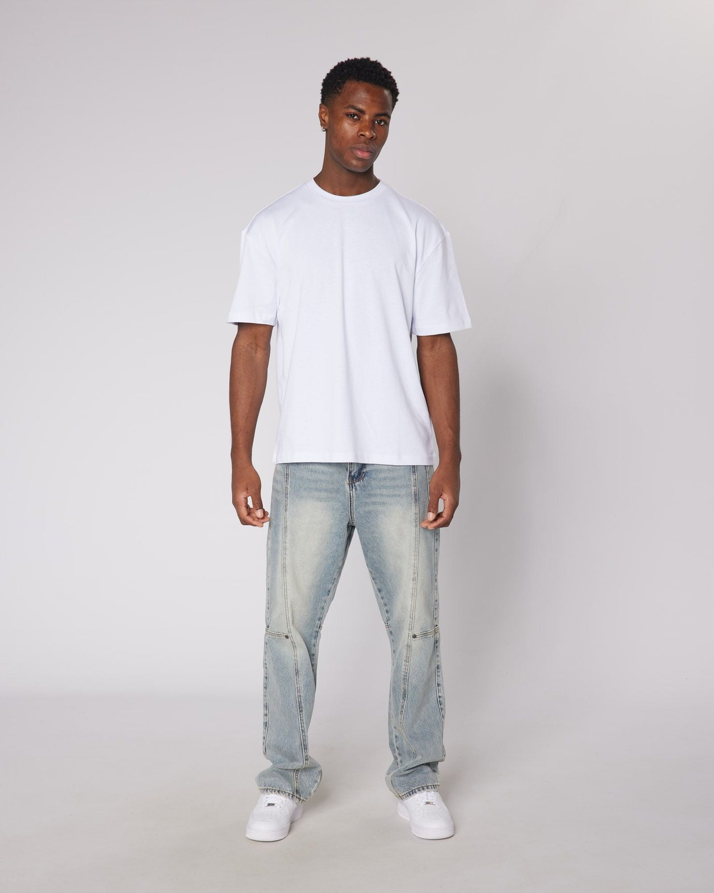 Relaxed Blank Tshirt White