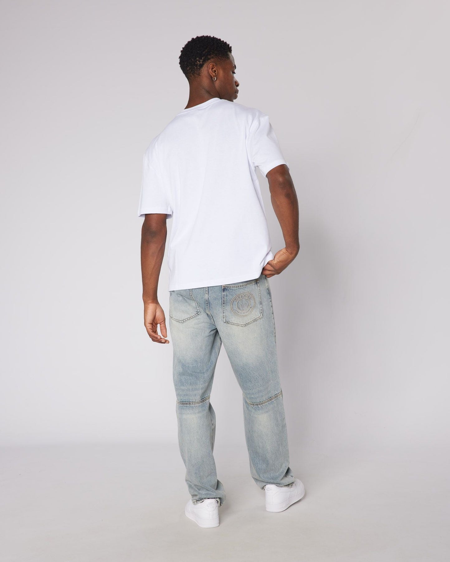 Relaxed Blank Tshirt White